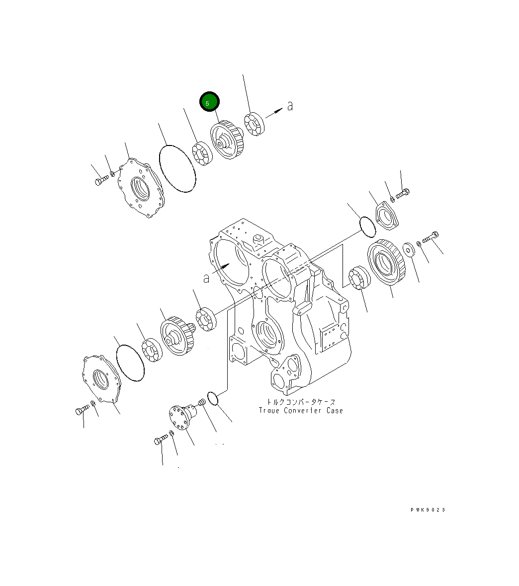 Шестерня 14X-13-14421 Komatsu