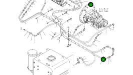 Шланг 07621-00314 Komatsu