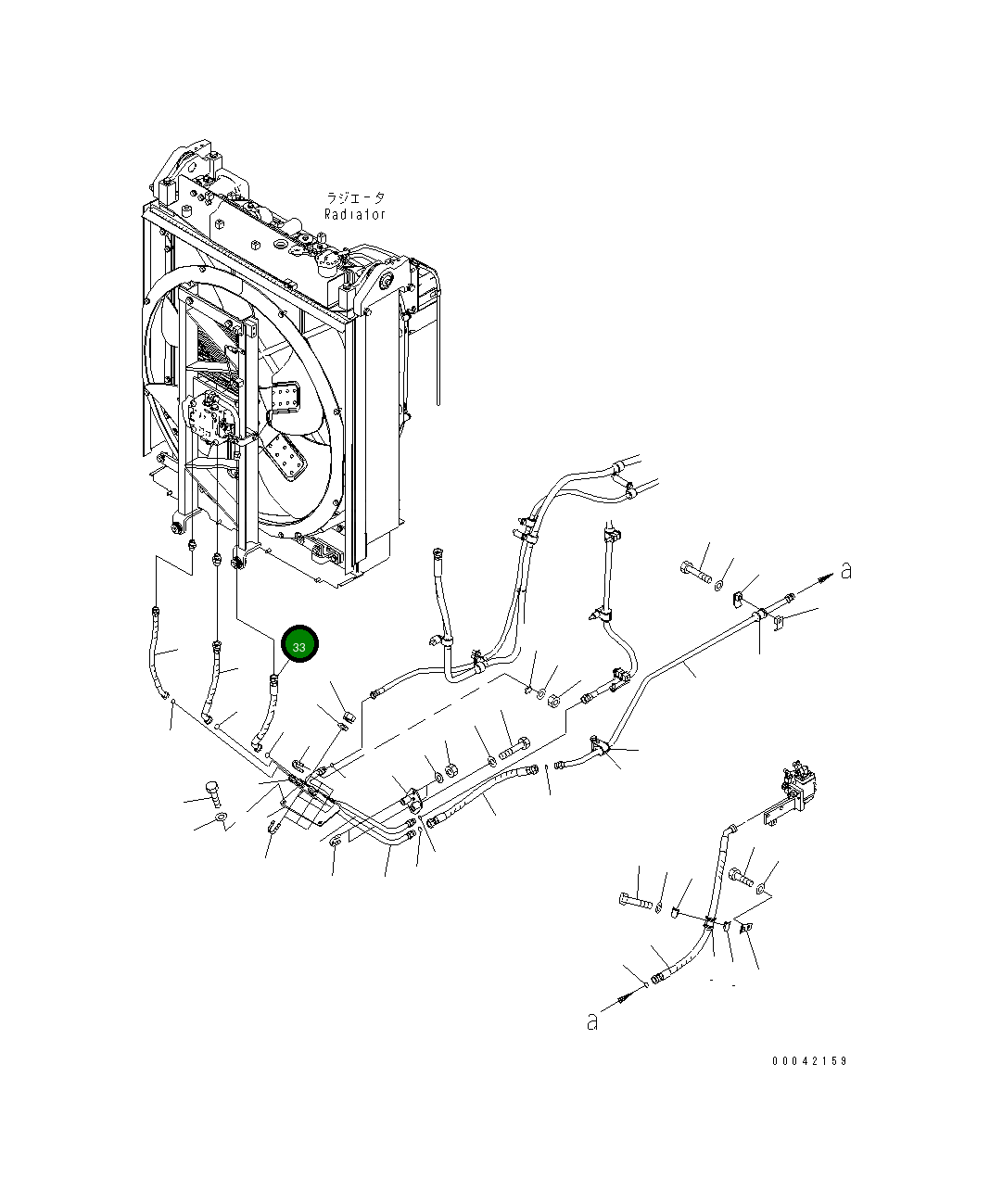 Шланг 02767-005A4 Komatsu