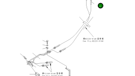 Шланг 124-62-51382 Komatsu