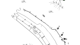 Шланг 208-70-K3140 Komatsu