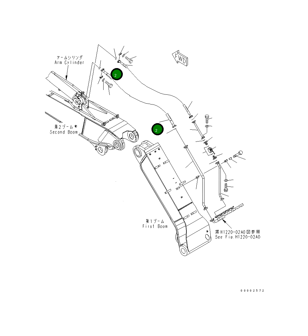 Шланг 07074-01021 Komatsu
