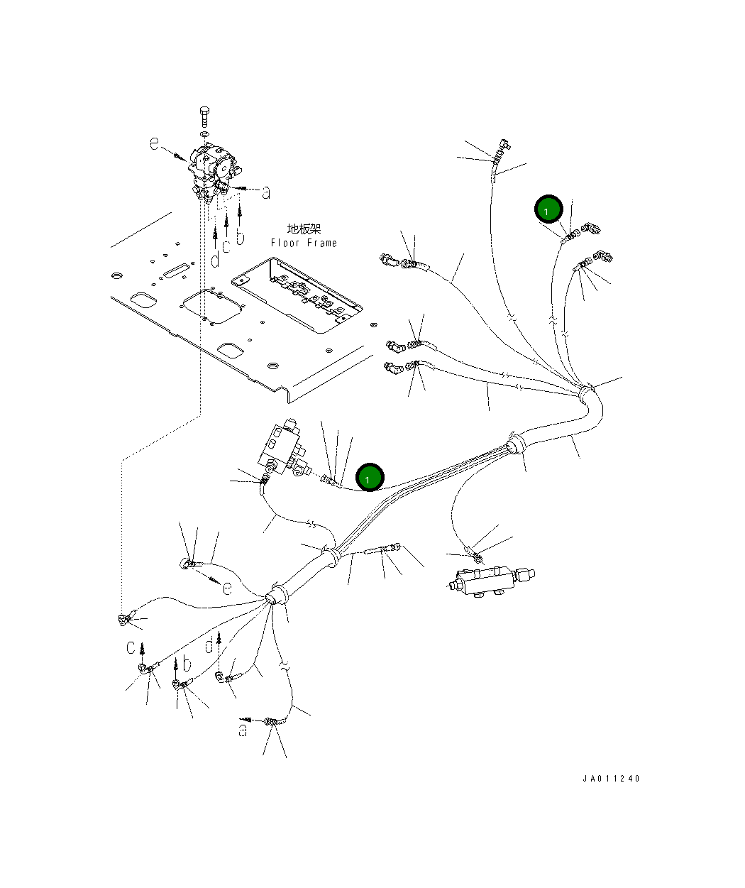 Шланг 201-62-82821 Komatsu