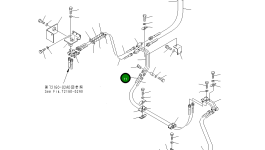 Шланг 07637-00314 Komatsu