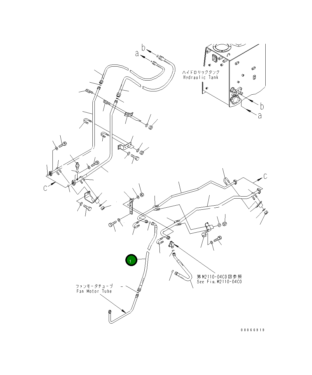 Шланг 02764-006A7 Komatsu