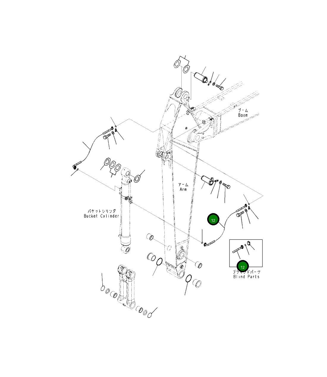 Шланг 207-62-42410 Komatsu
