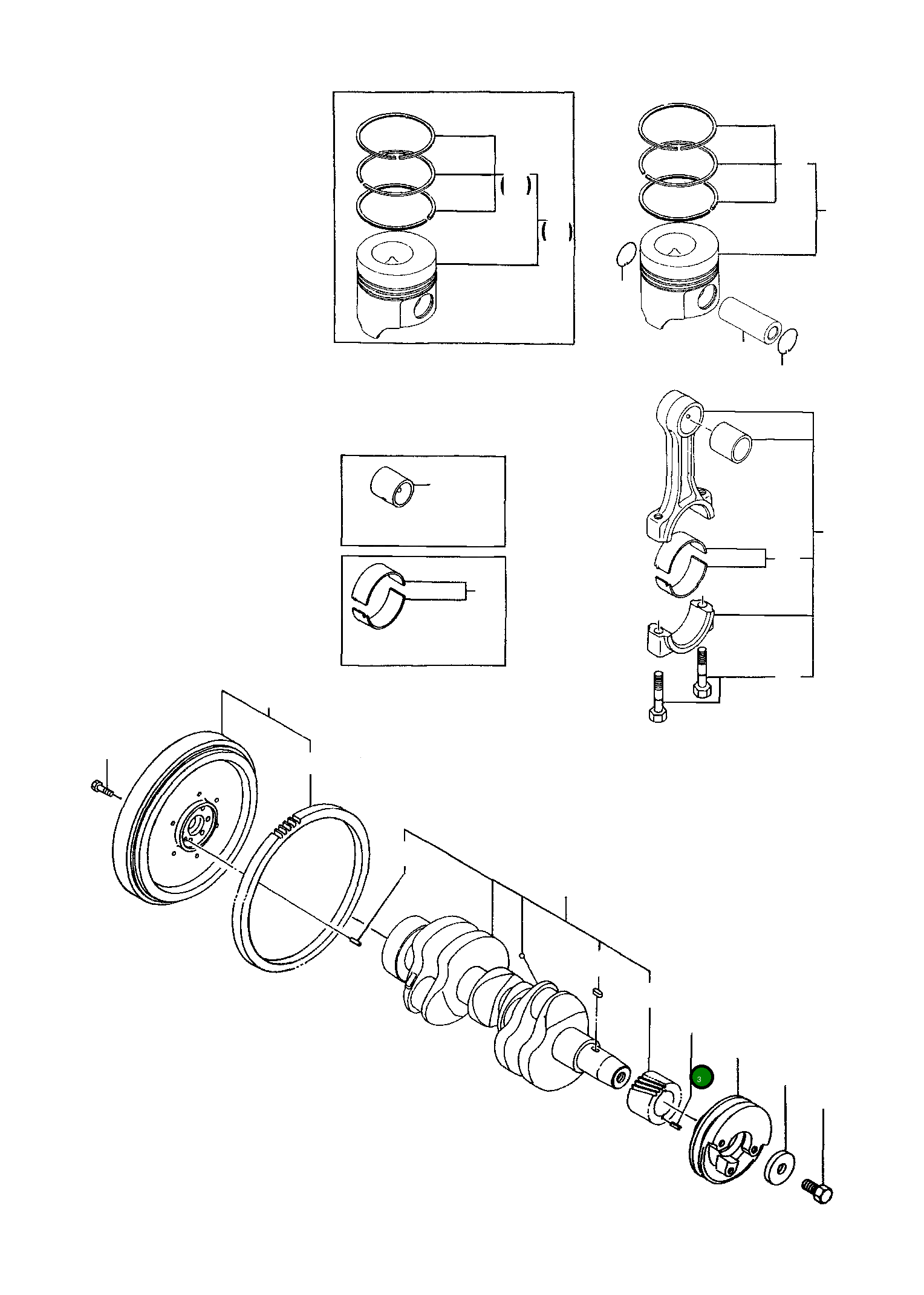 Шестерня YMR000181 Komatsu