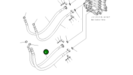 Шланг 20Y-62-41162 Komatsu