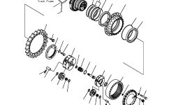 Шестерня 207-27-71121 Komatsu