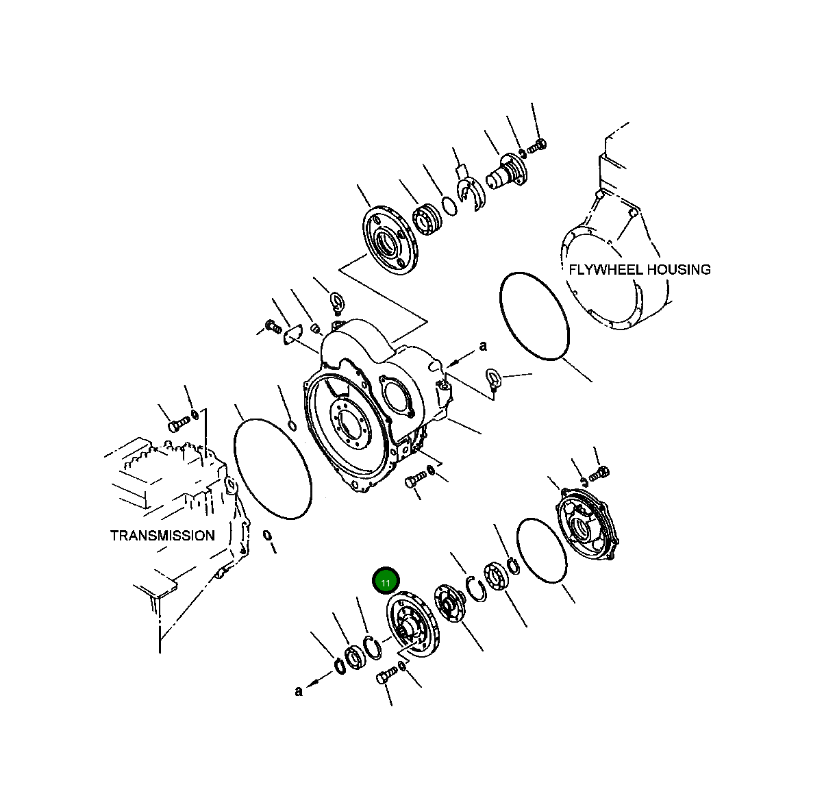 Шестерня 711-49-14311 Komatsu