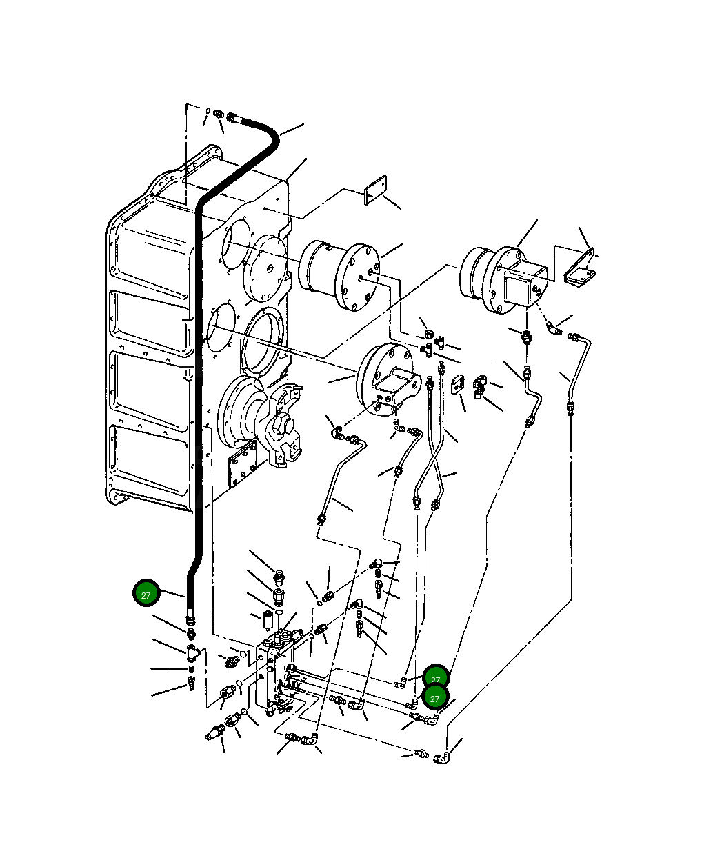 Шланг 1130 670 C2 Komatsu