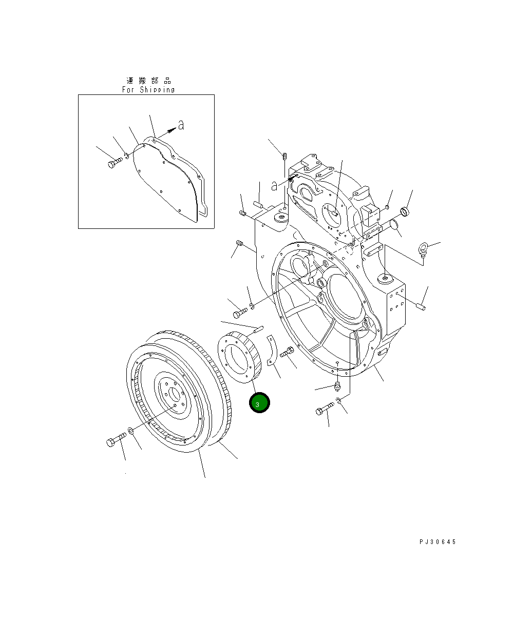 Шестерня 6711-31-1310 Komatsu