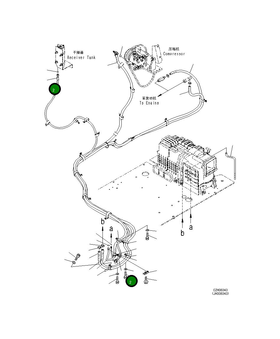 Шланг 207-979-7912 Komatsu