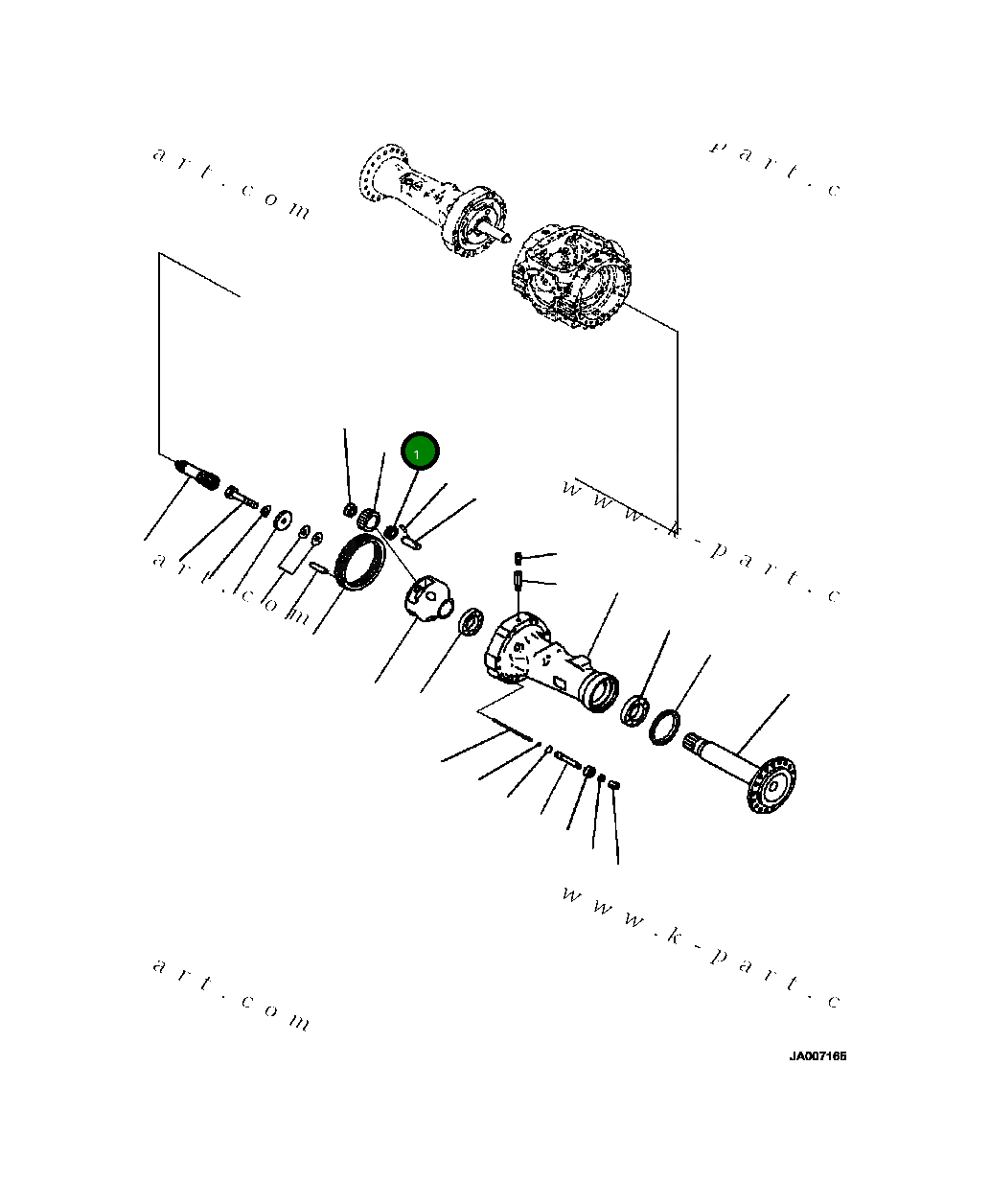 Шестерня 423-23-42530 Komatsu