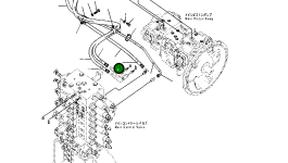 Шланг 20Y-62-53841 Komatsu