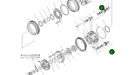 Шестерня 569-15-52431 Komatsu