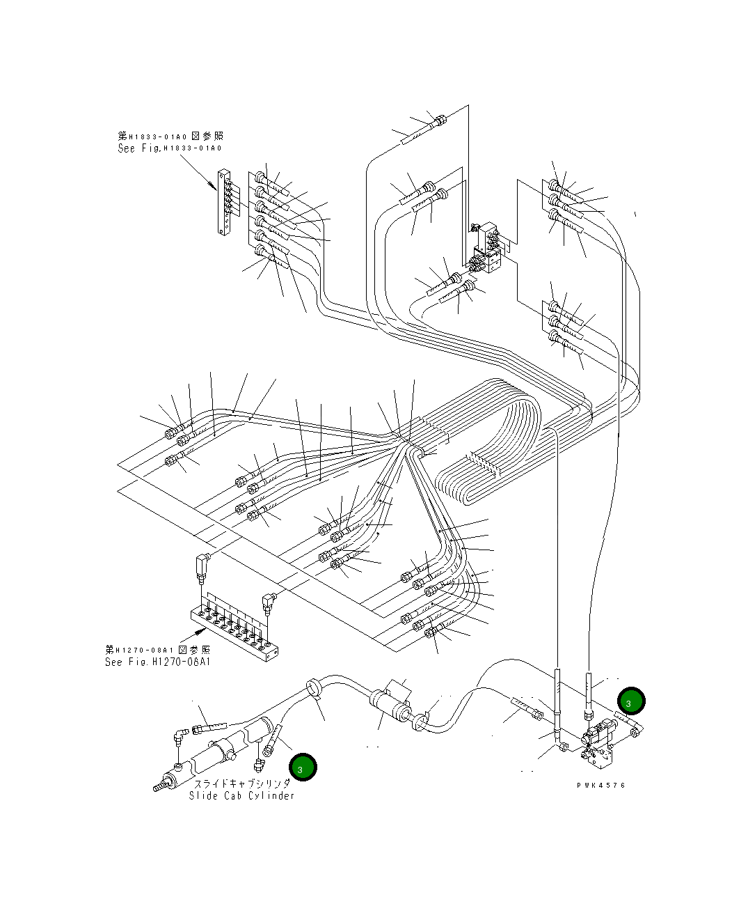 Шланг 20T-62-84140 Komatsu