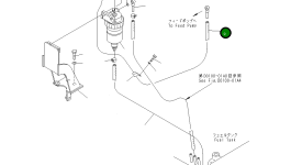 Шланг 07288-21003 Komatsu