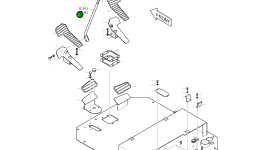 Рычаг (R) 133-00170 Komatsu
