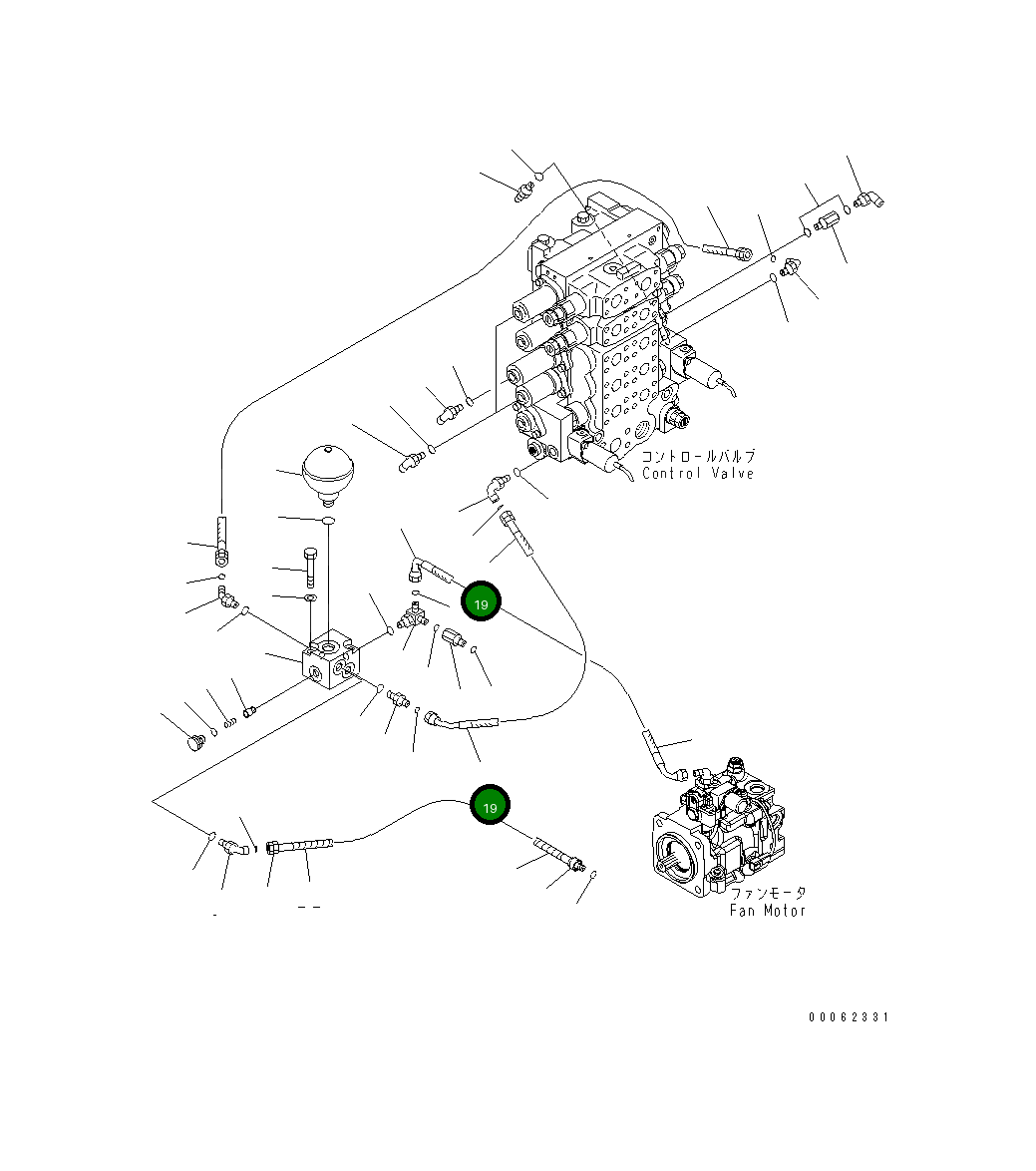 Шланг 14X-62-32972 Komatsu