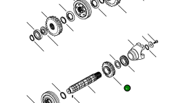 Шестерня, 3RD CA0131138 Komatsu