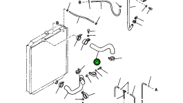 Шланг 208-03-68121 Komatsu