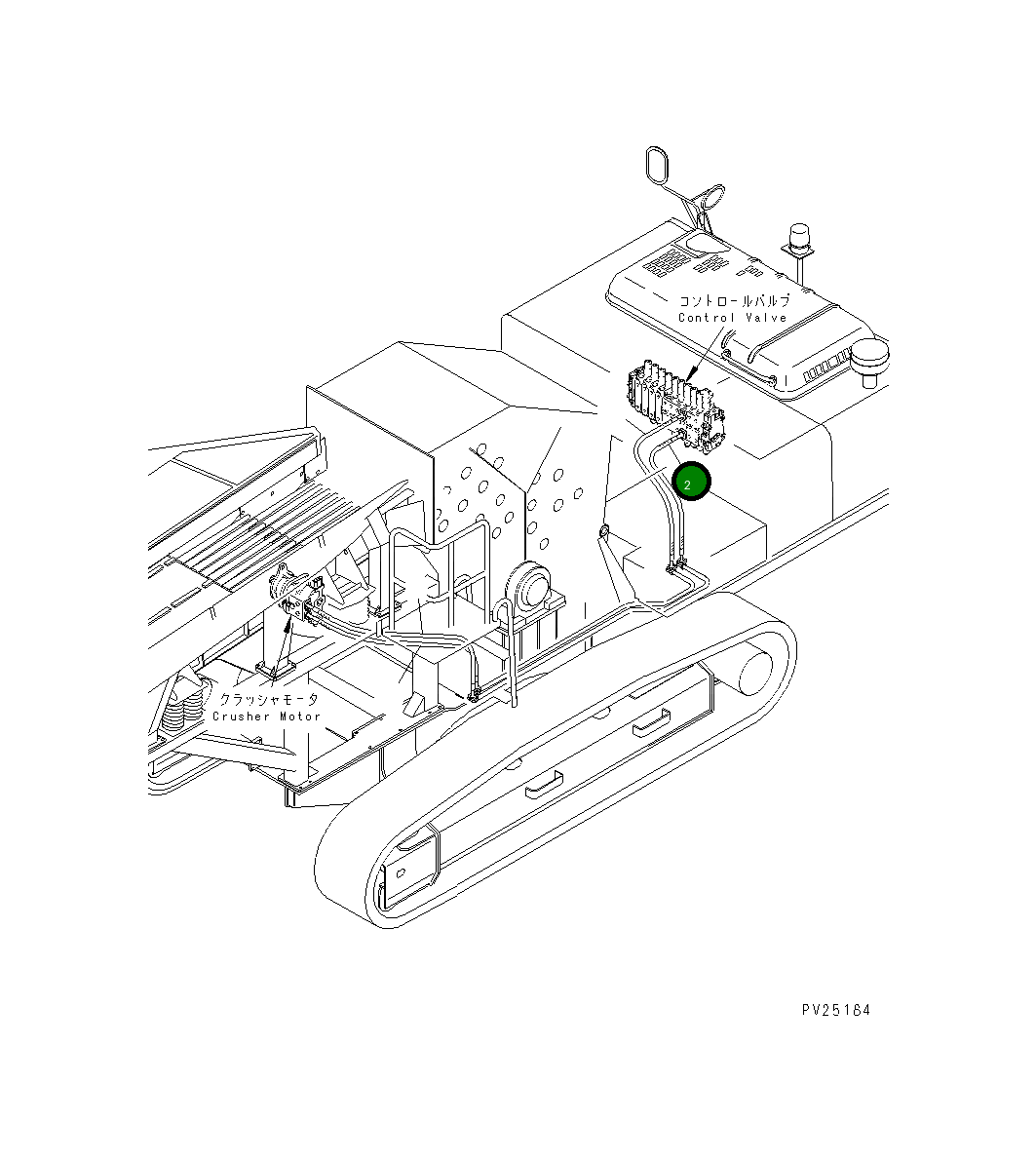 Шланг 07091-00620 Komatsu