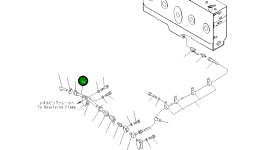Шланг 07260-21462 Komatsu