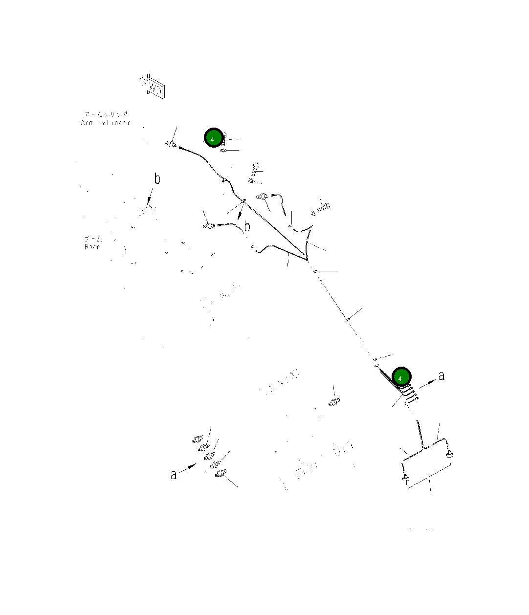 Шланг 208-70-21170 Komatsu