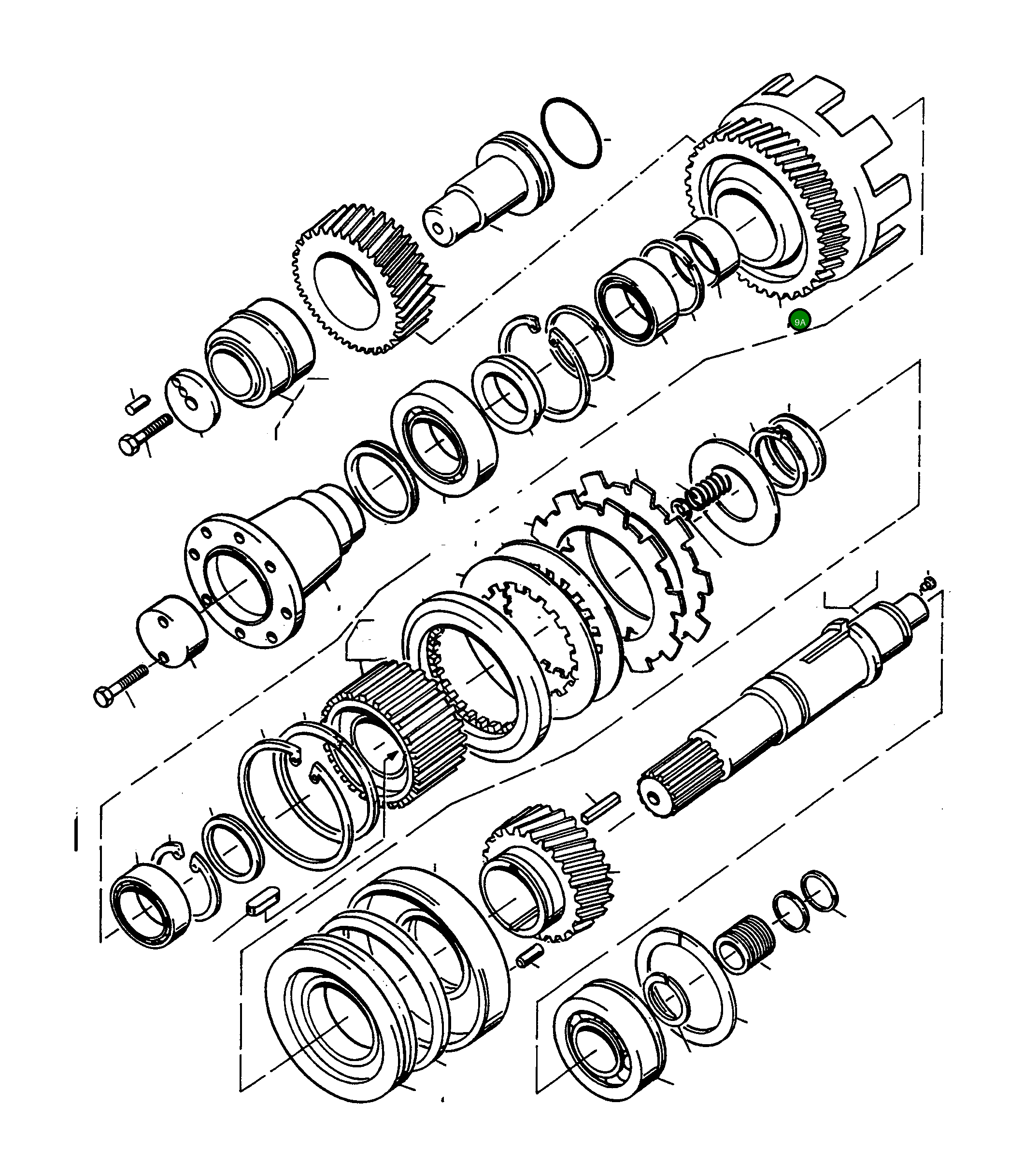 Шестерня 4401275M91 Komatsu