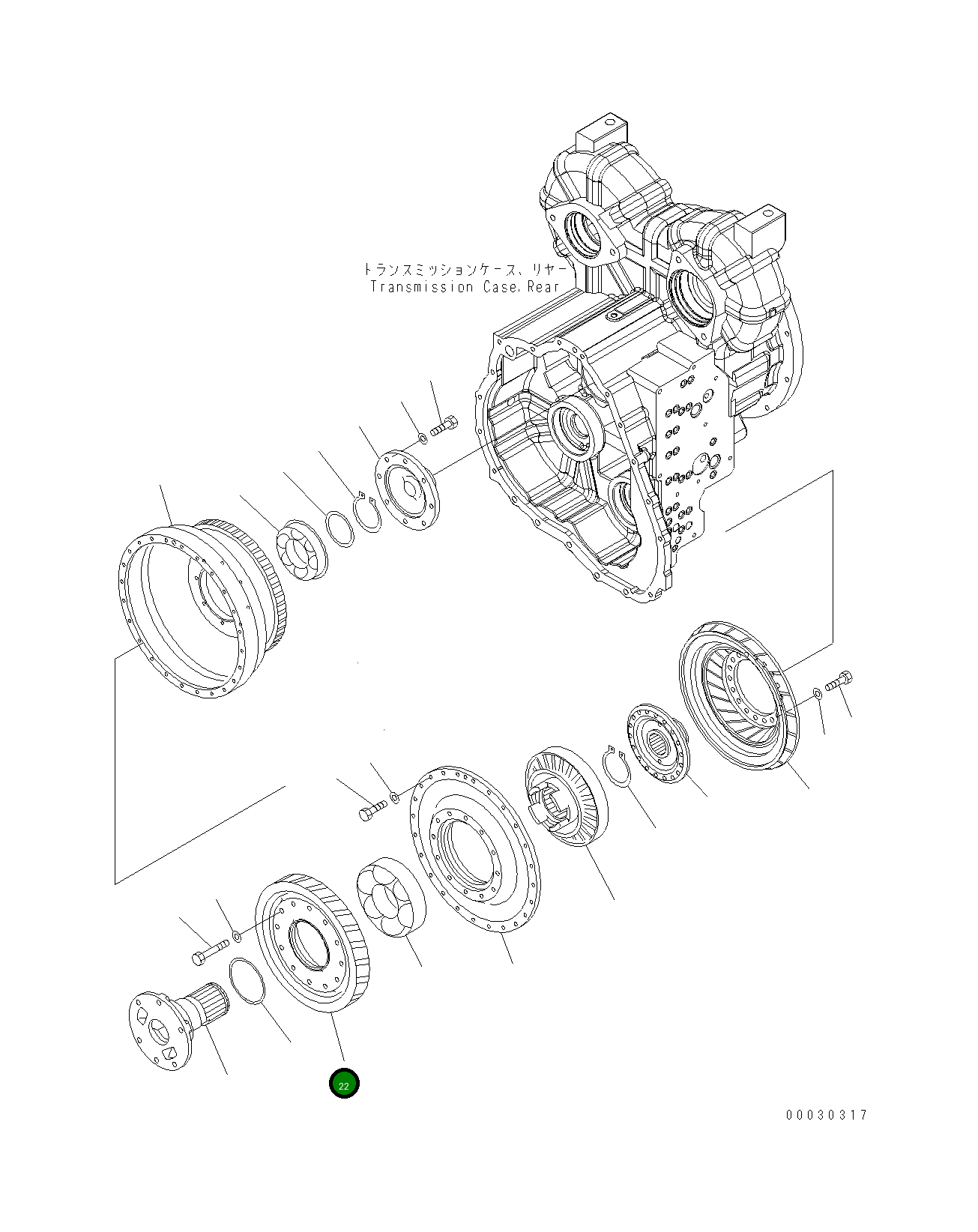 Шестерня 711-47-51141 Komatsu