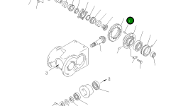 Шестерня 234-22-32120 Komatsu