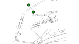 Шланг 02755-00444 Komatsu