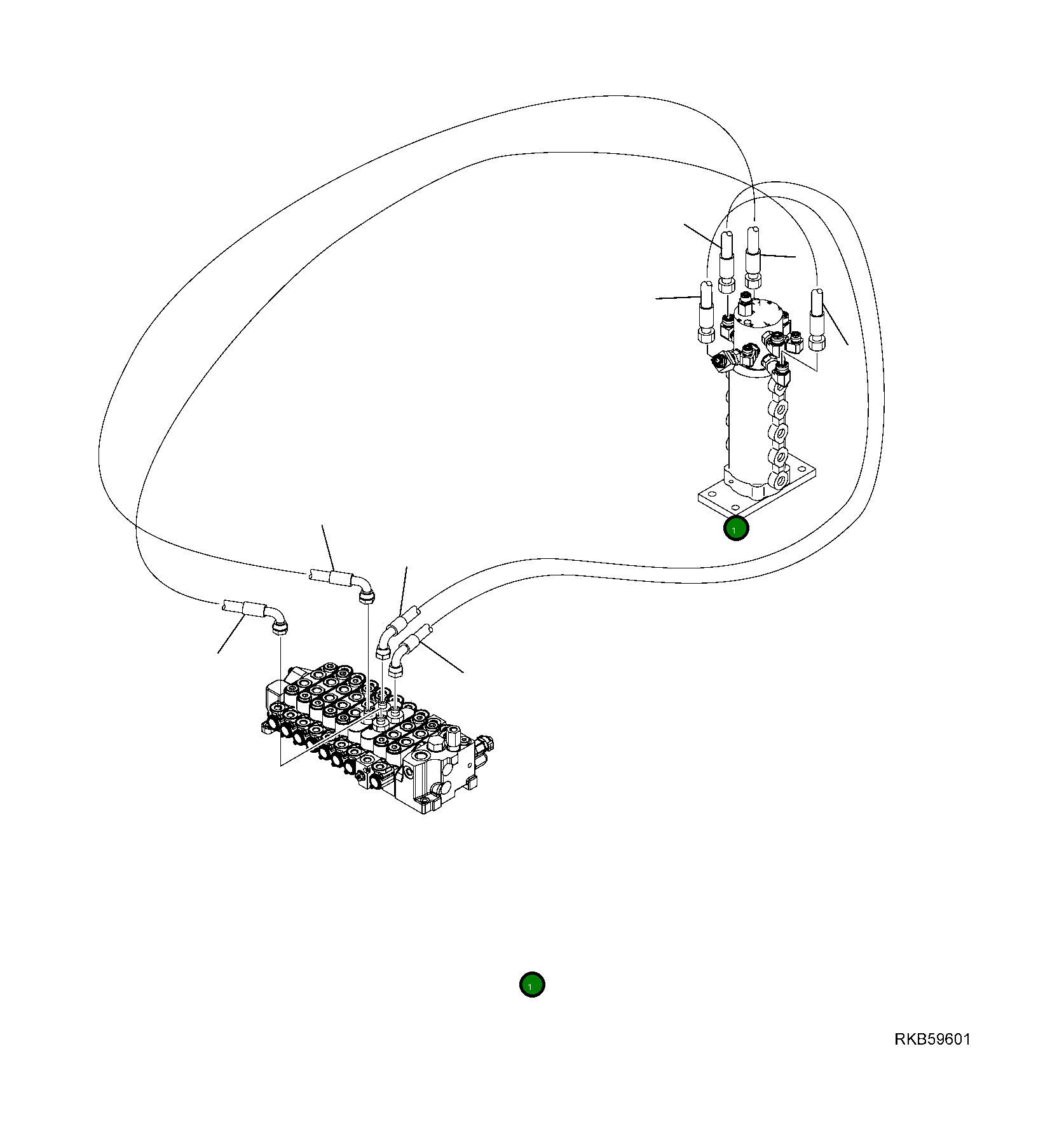 Шланг 20M-62-94110 Komatsu