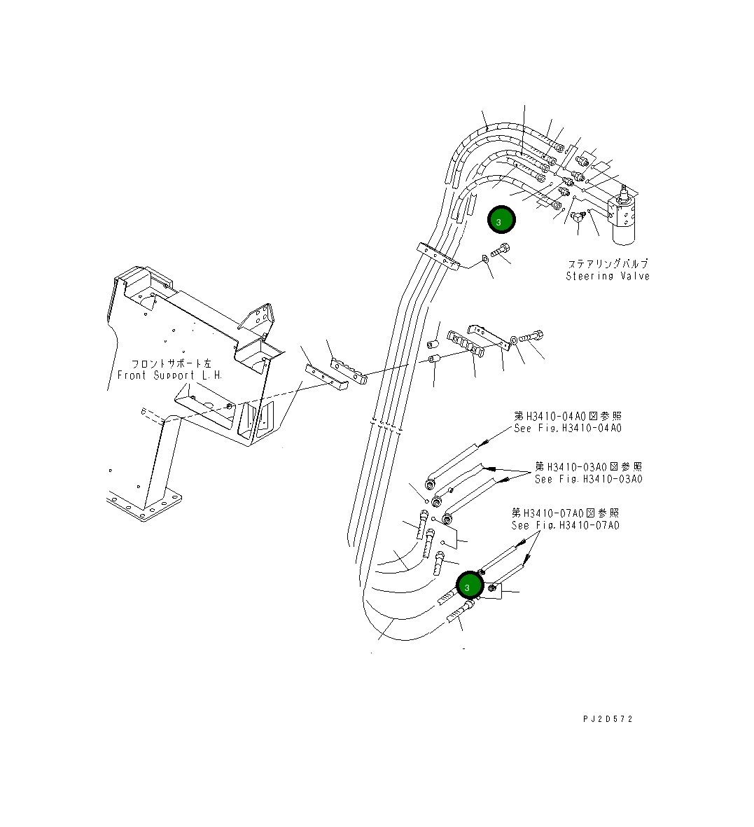 Шланг 02765-00617 Komatsu