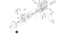 Шестерня DK134322-2100 Komatsu