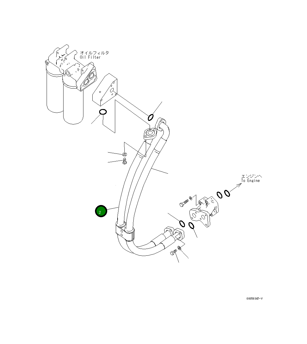 Шланг 209-01-41430 Komatsu