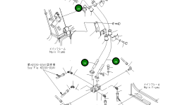 Шланг 154-61-77510 Komatsu
