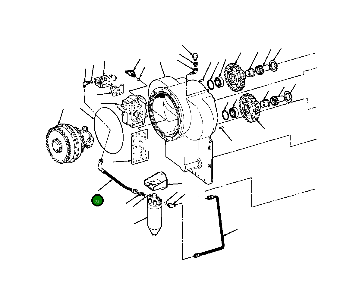 Шланг 1109 369 C1 Komatsu