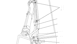Шланг 07097-21023 Komatsu