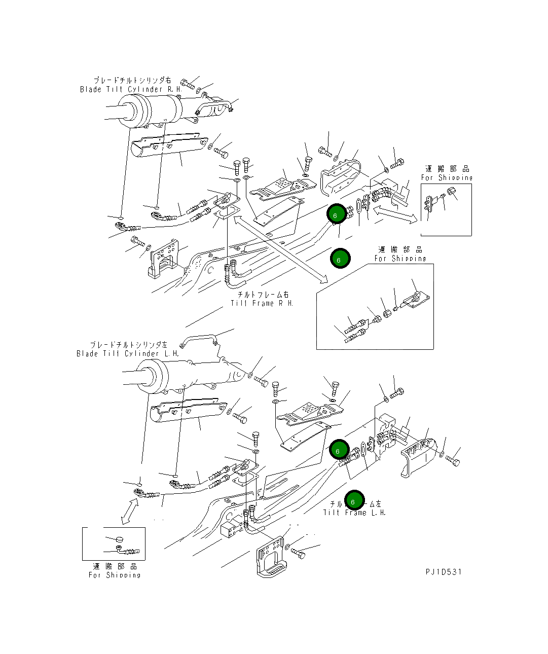 Шланг 195-71-62260 Komatsu