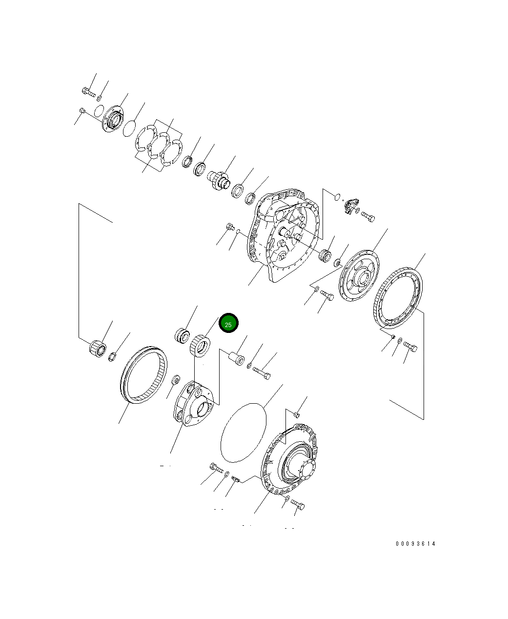 Шестерня 14X-27-51240 Komatsu