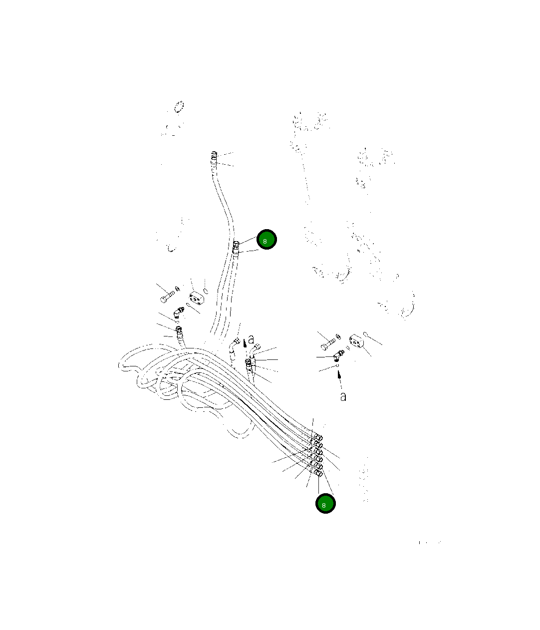 Шланг 208-62-22150 Komatsu