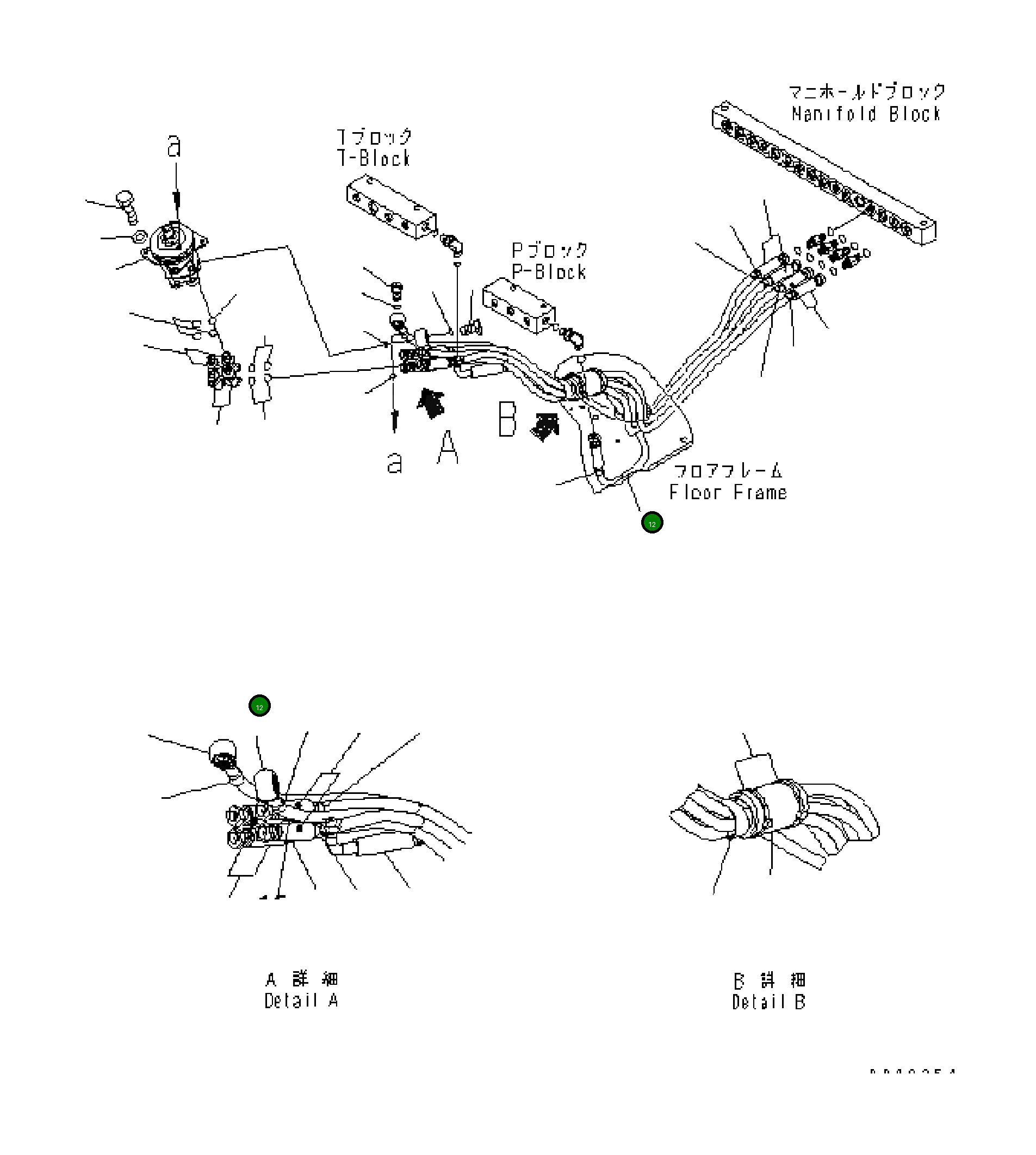 Шланг 20K-62-34960 Komatsu