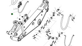 Шланг 206-62-K3210 Komatsu
