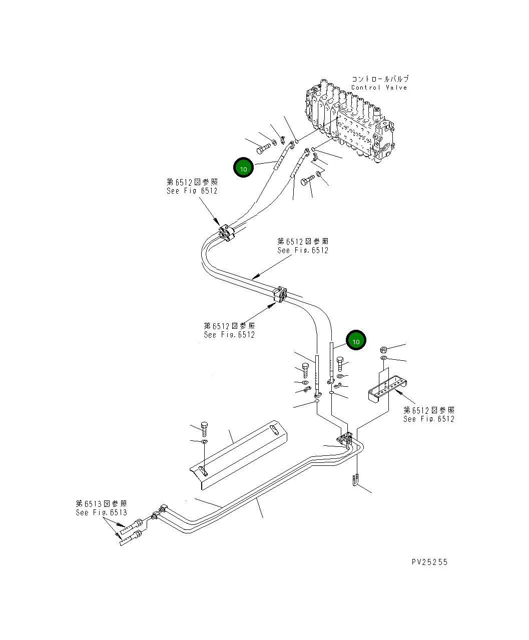 Шланг 07114-00620 Komatsu