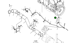 Шланг 08671-60140 Komatsu