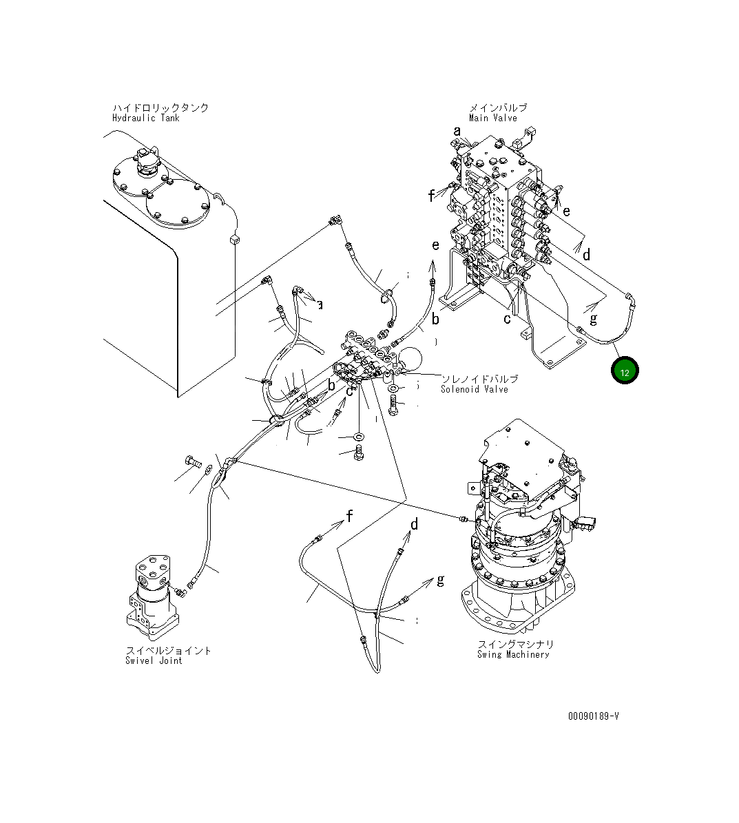 Шланг 02741-00204 Komatsu