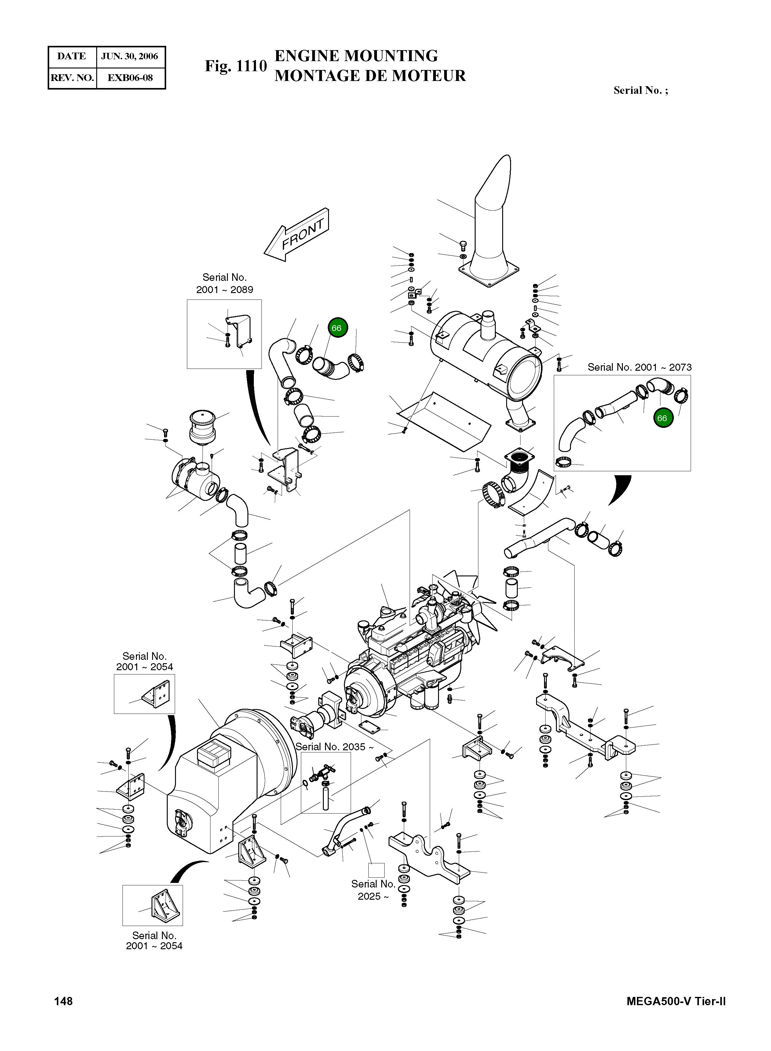 Шланг 185-00278A Komatsu