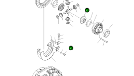 Шестерня 421-23-31461 Komatsu